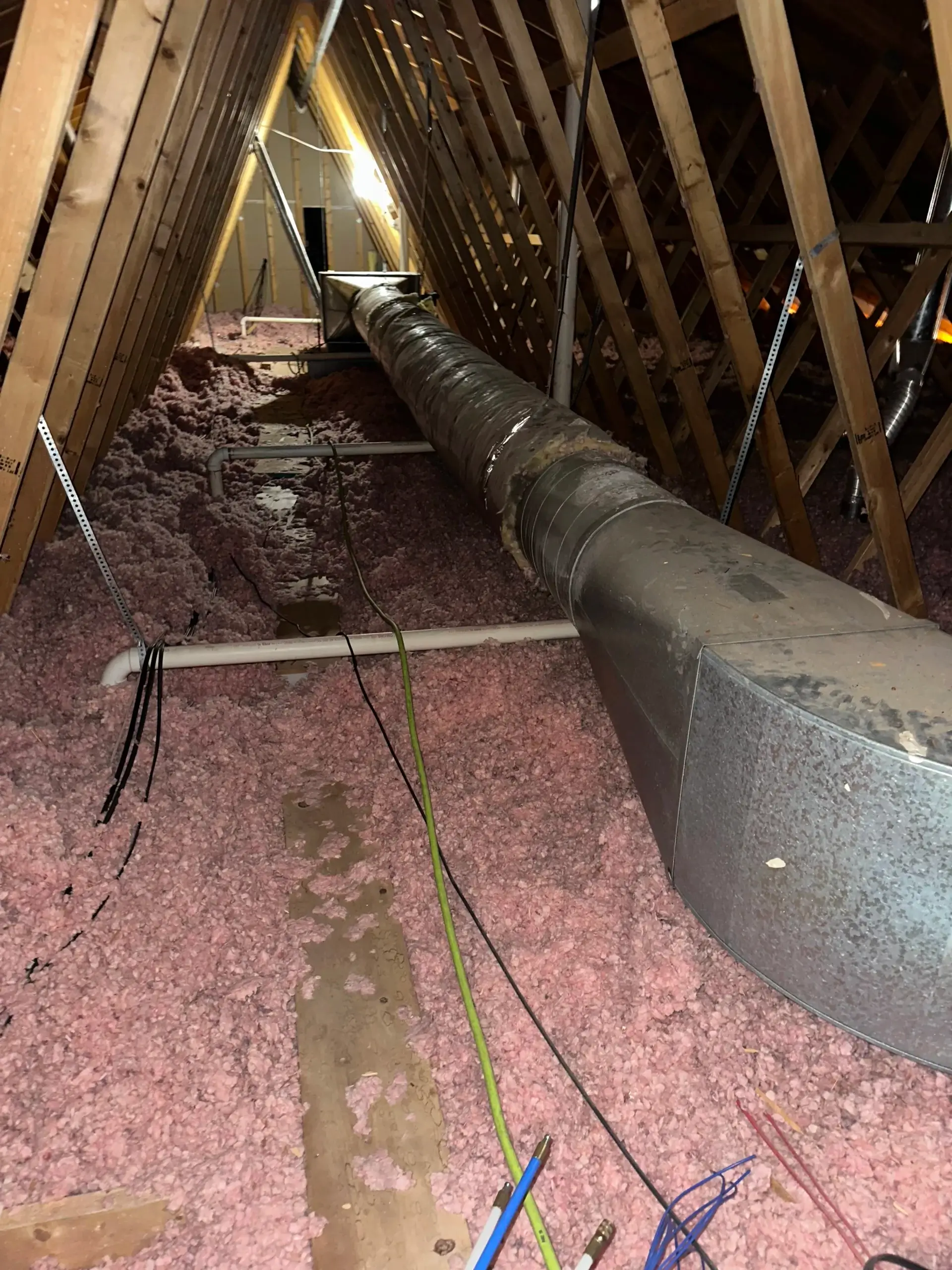 Air Duct Cleaning Attic